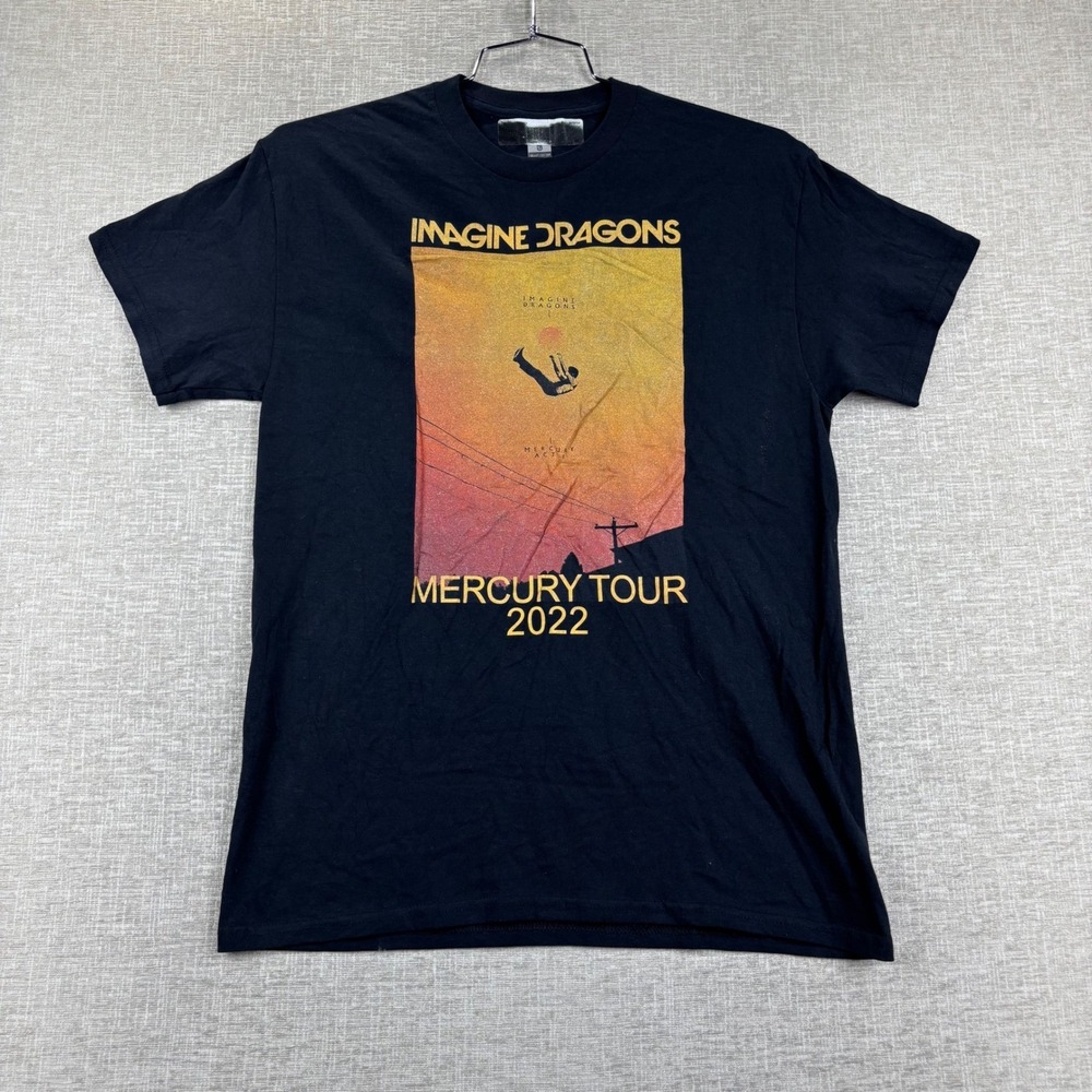 Imagine Dragons Mercury Tour 2022 T-Shirt Mens Medium Heavy Cotton Graphic